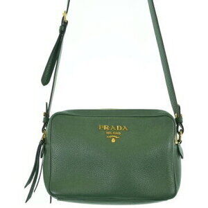 Prada Zip Camera Vitallo Phenix Shoulder Bag Green